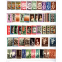 Giro completo  francobolli nuovi non linguellati Giovanni XXIII